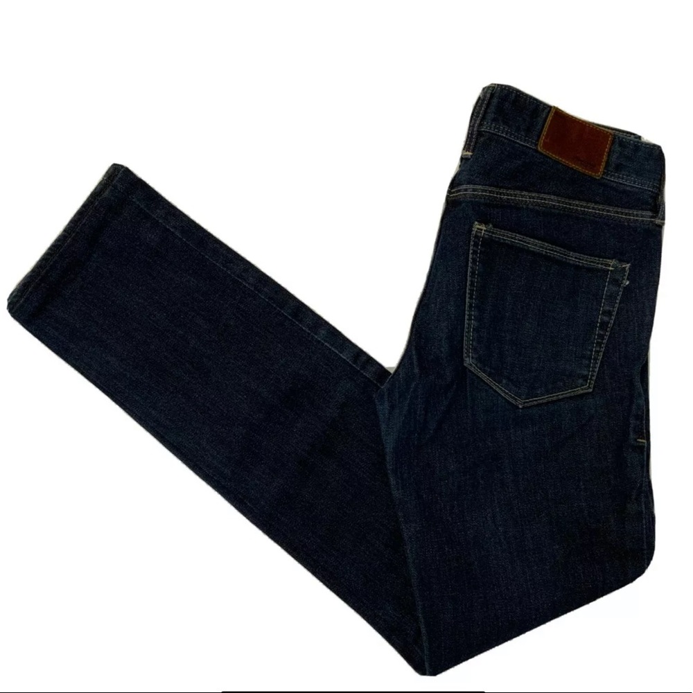 Madewell Rail Straight Jeans 
Dark Wash 24x34 
Made of 98% Cotton 2% Spandex